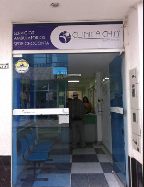 Clínica Chía  (Sede Servicios Ambulatorios Chocontá)